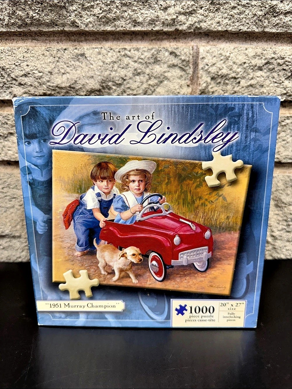 Vintage 2004 David Lindsley 1951 Murray Champion 1000 Piece Puzzle Sealed